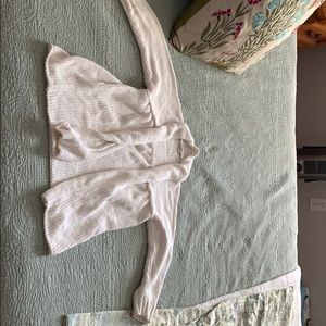 Vince Cream Open Sweater Shrug - XS